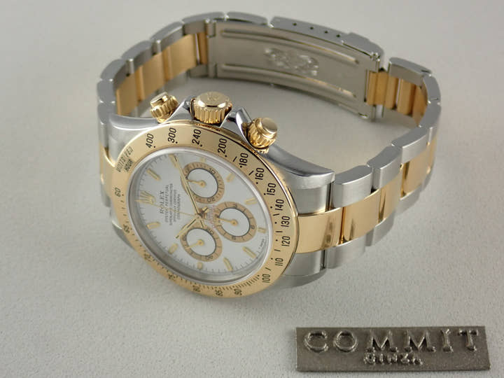 ロレックス デイトナ Ref.16523 ホワイト文字盤 中古 daytona-511