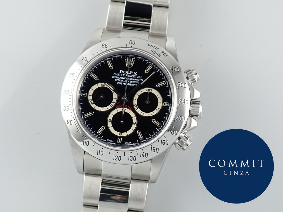 ロレックス デイトナ Ref.16520 ブラック文字盤 中古 daytona-513