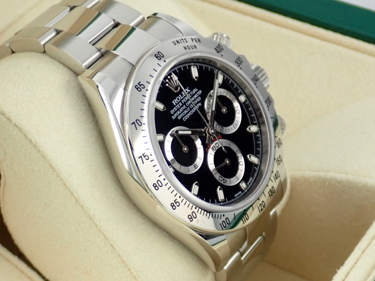 ロレックス デイトナ Ref.116520 ブラック文字盤 中古 daytona-532