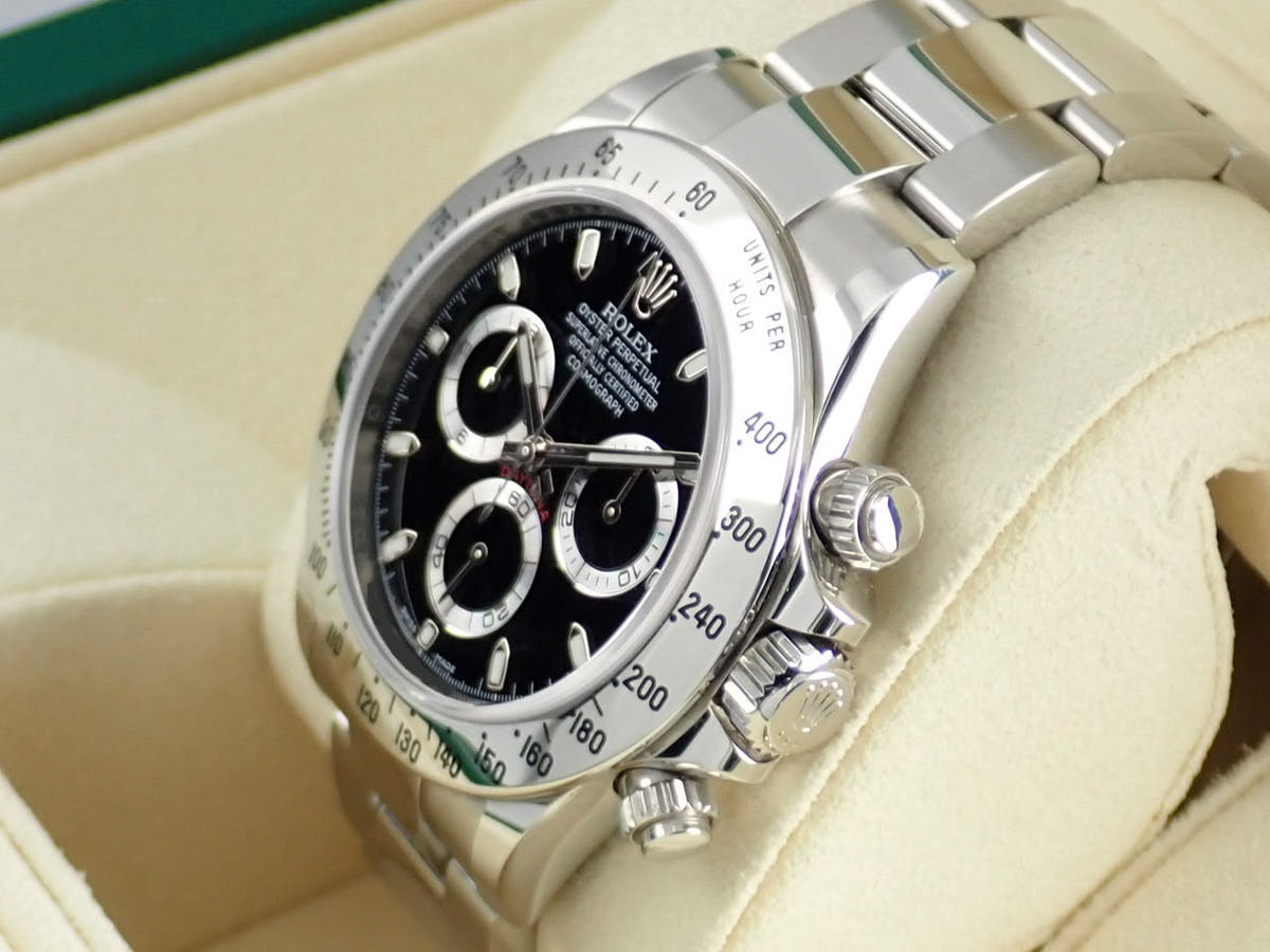 ロレックス デイトナ Ref.116520 ブラック文字盤 中古 daytona-532