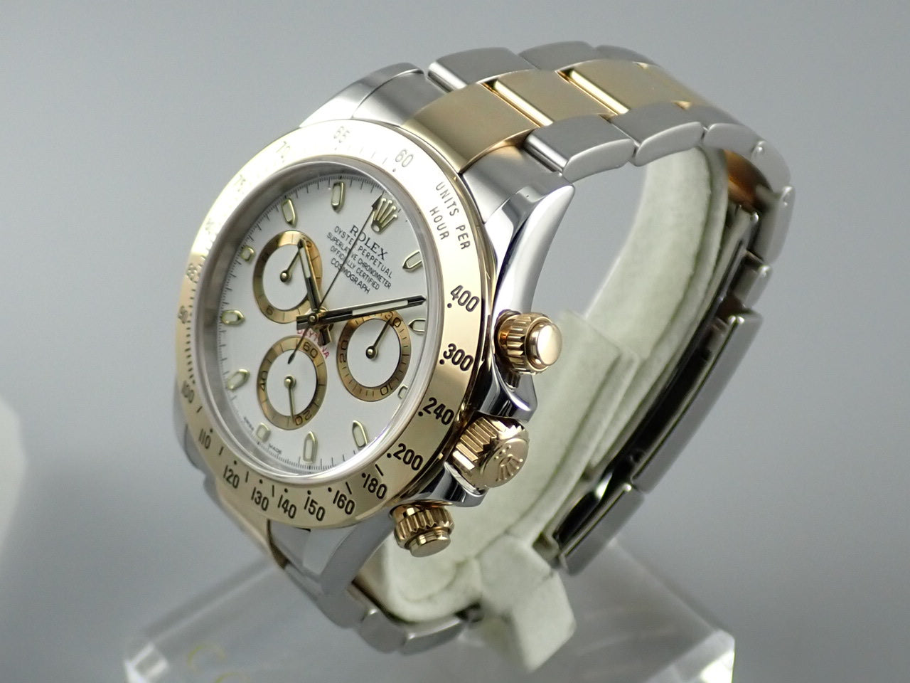 Rolex Daytona combination model, white dial &lt;Warranty, box, etc.&gt;