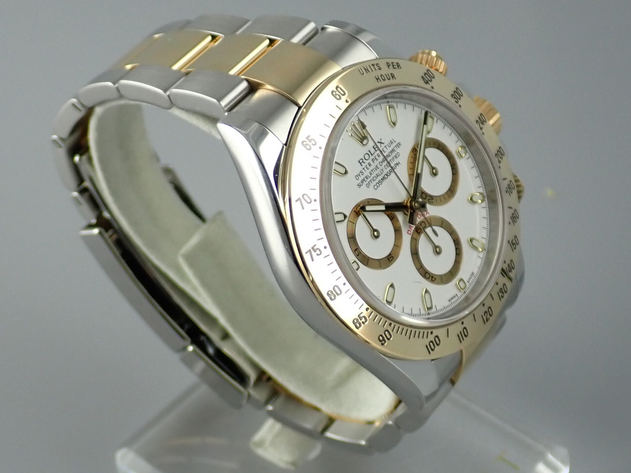 Rolex Daytona combination model, white dial &lt;Warranty, box, etc.&gt;