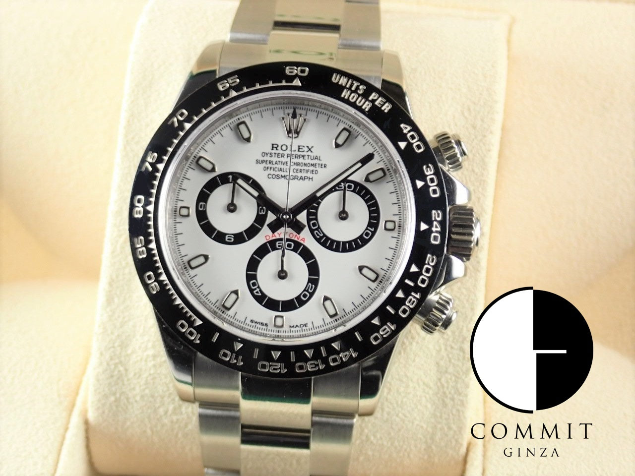 Rolex Daytona White Dial &lt;Warranty, Box, etc.&gt;