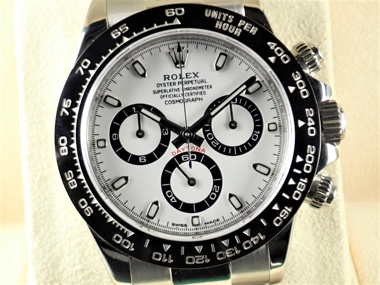 Rolex Daytona White Dial &lt;Warranty, Box, etc.&gt;