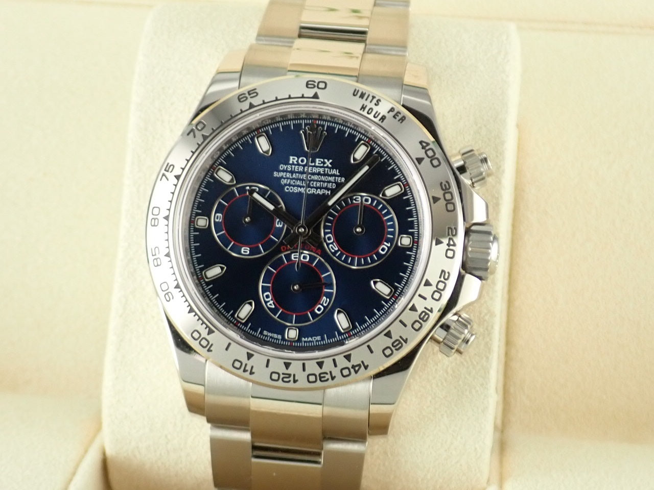 Rolex Daytona Blue Dial &lt;Box and Others&gt;