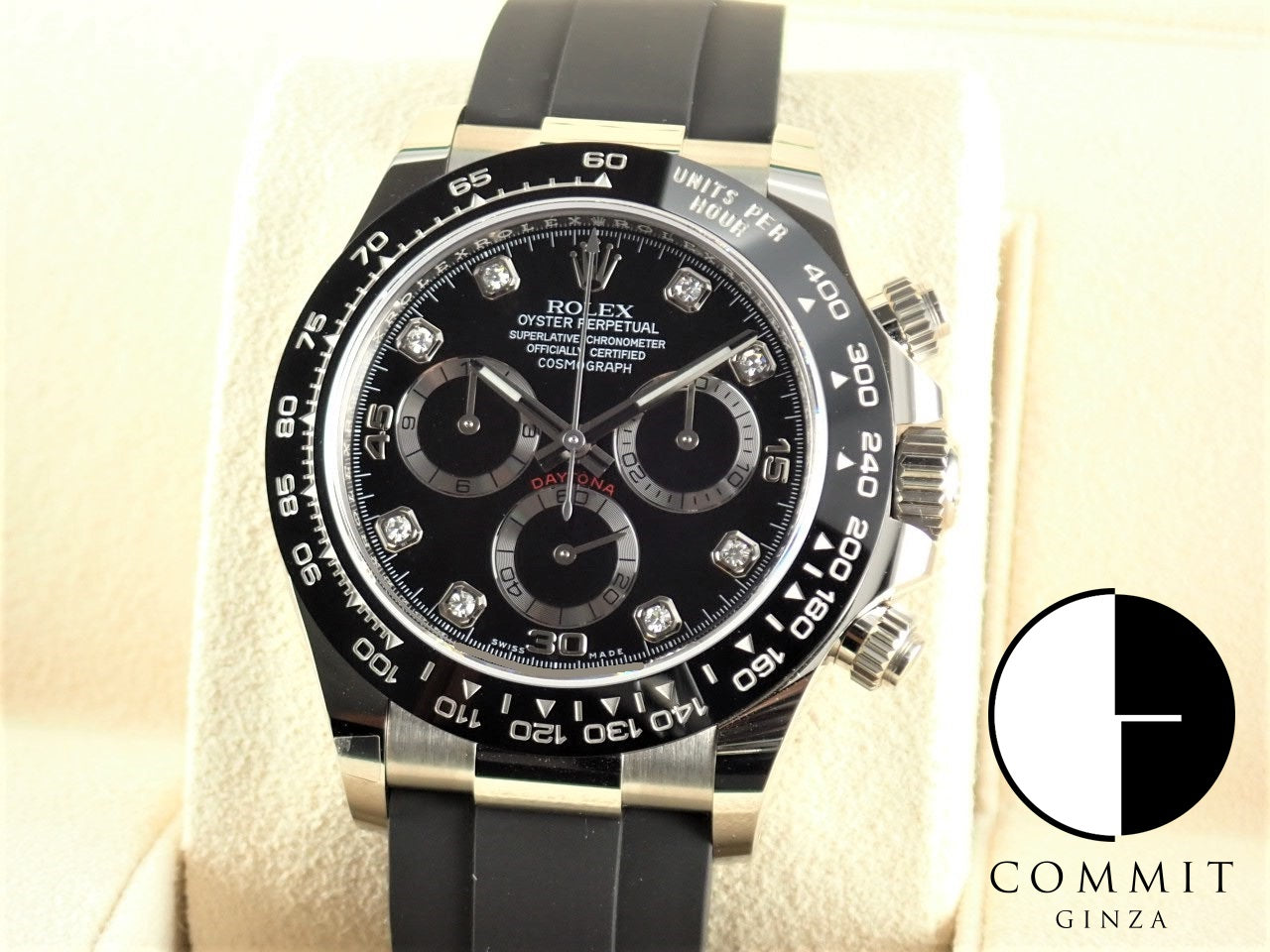 Rolex Daytona 8P Diamond Dial 18KWG [Unused] &lt;Warranty, Box, etc.&gt;