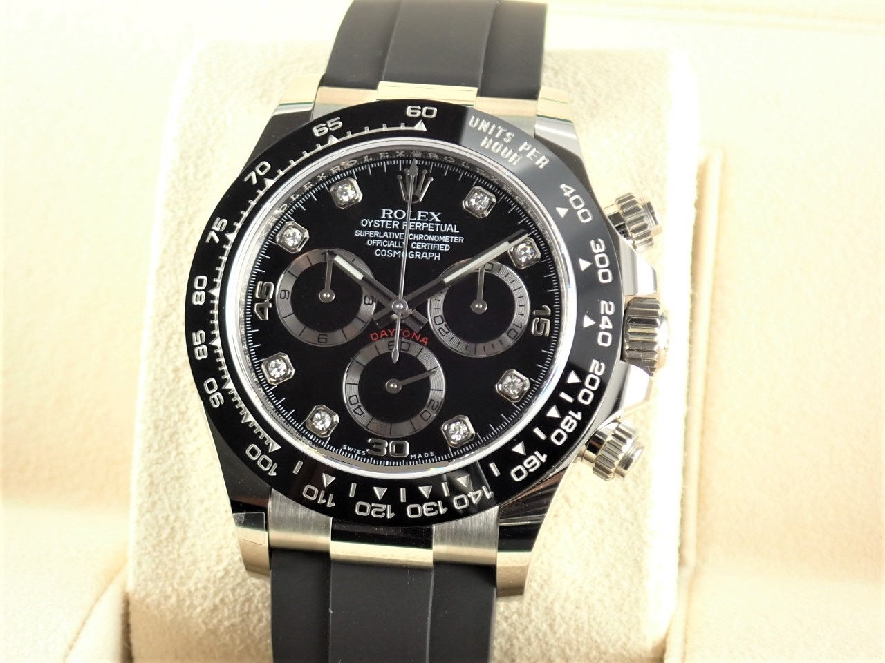 Rolex Daytona 8P Diamond Dial 18KWG [Unused] &lt;Warranty, Box, etc.&gt;