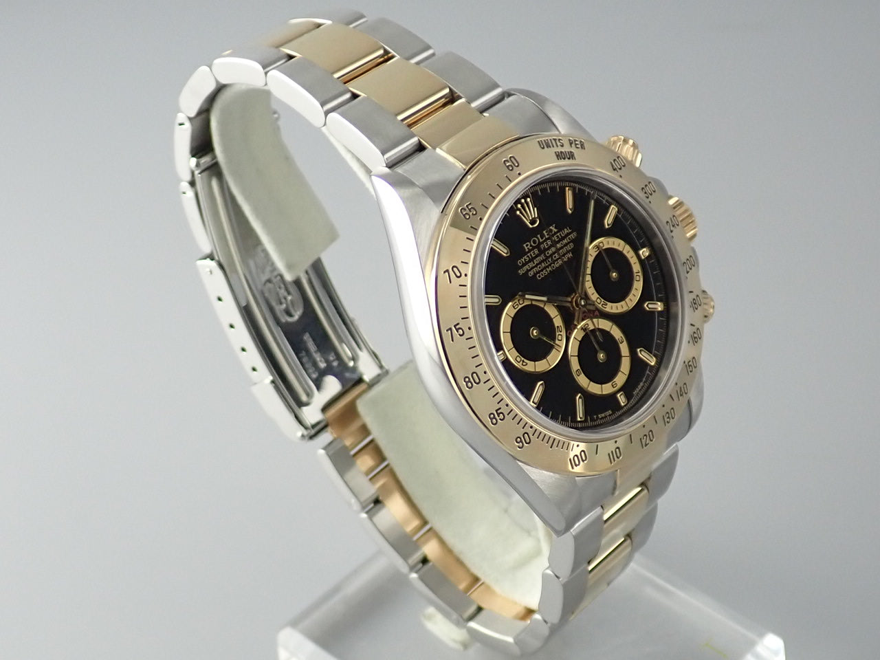 Rolex Daytona Combi El Primero Black Dial U-Serial Number &lt;Box&gt;