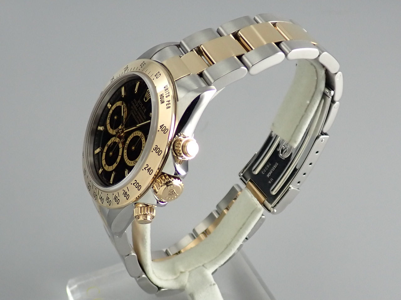 Rolex Daytona Combi El Primero Black Dial U-Serial Number &lt;Box&gt;