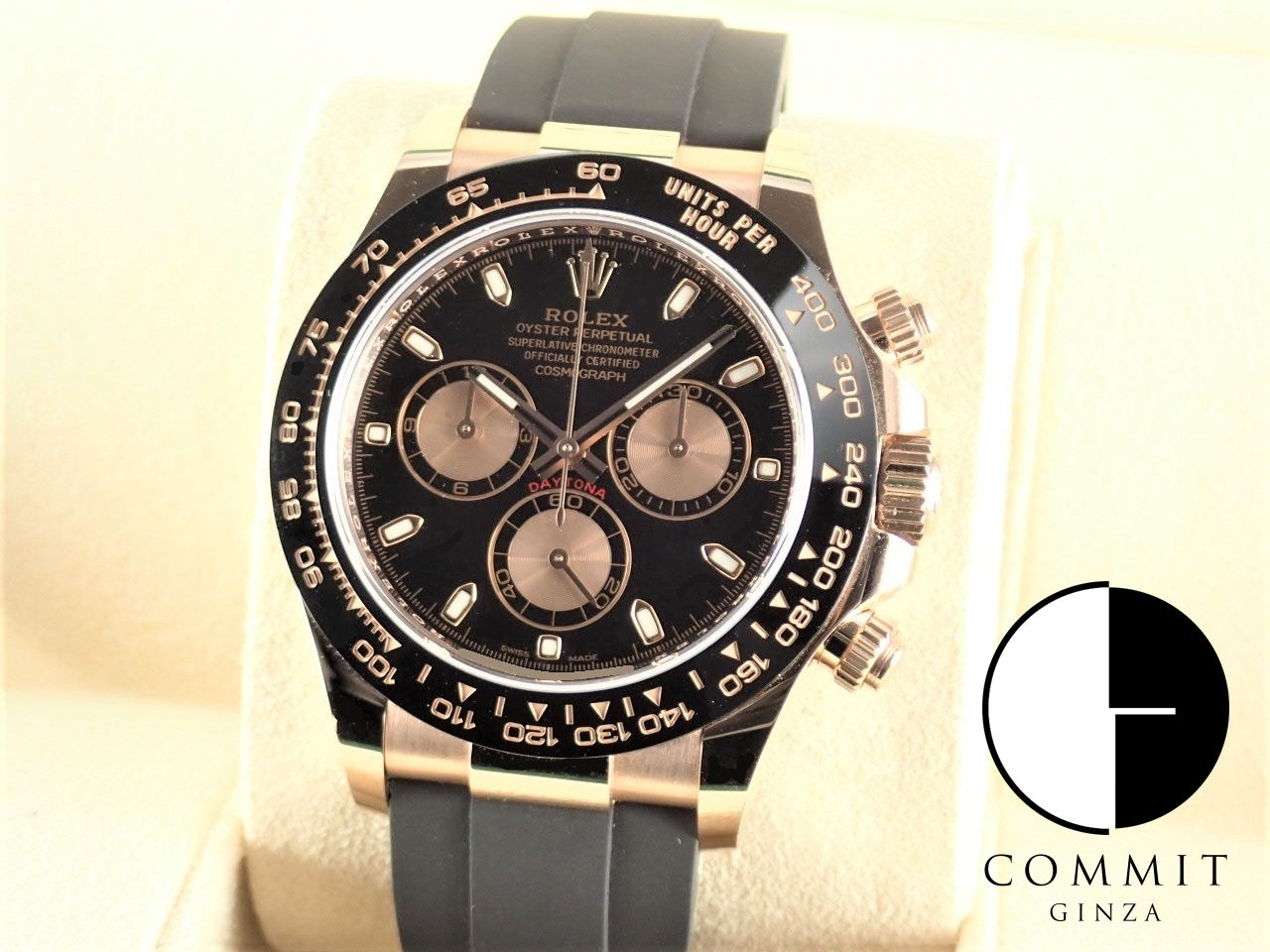 Rolex Daytona Black x Pink Dial &lt;Warranty, Box, etc.&gt;