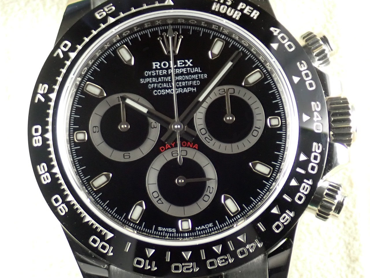 Rolex Daytona Black Dial [Unused] &lt;New warranty, box, etc.&gt;