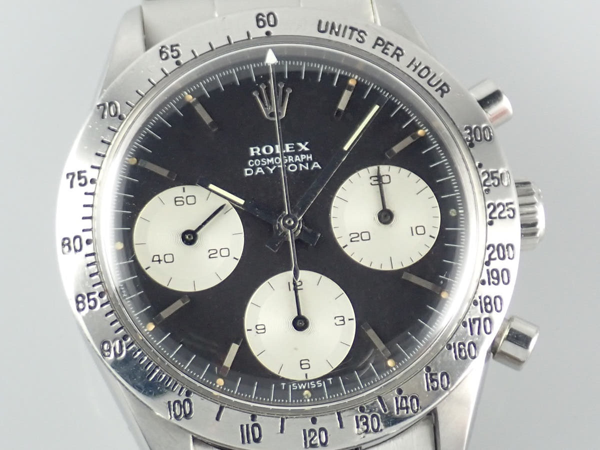ロレックス デイトナ Ref.6239 ブラック文字盤 中古 daytona-556
