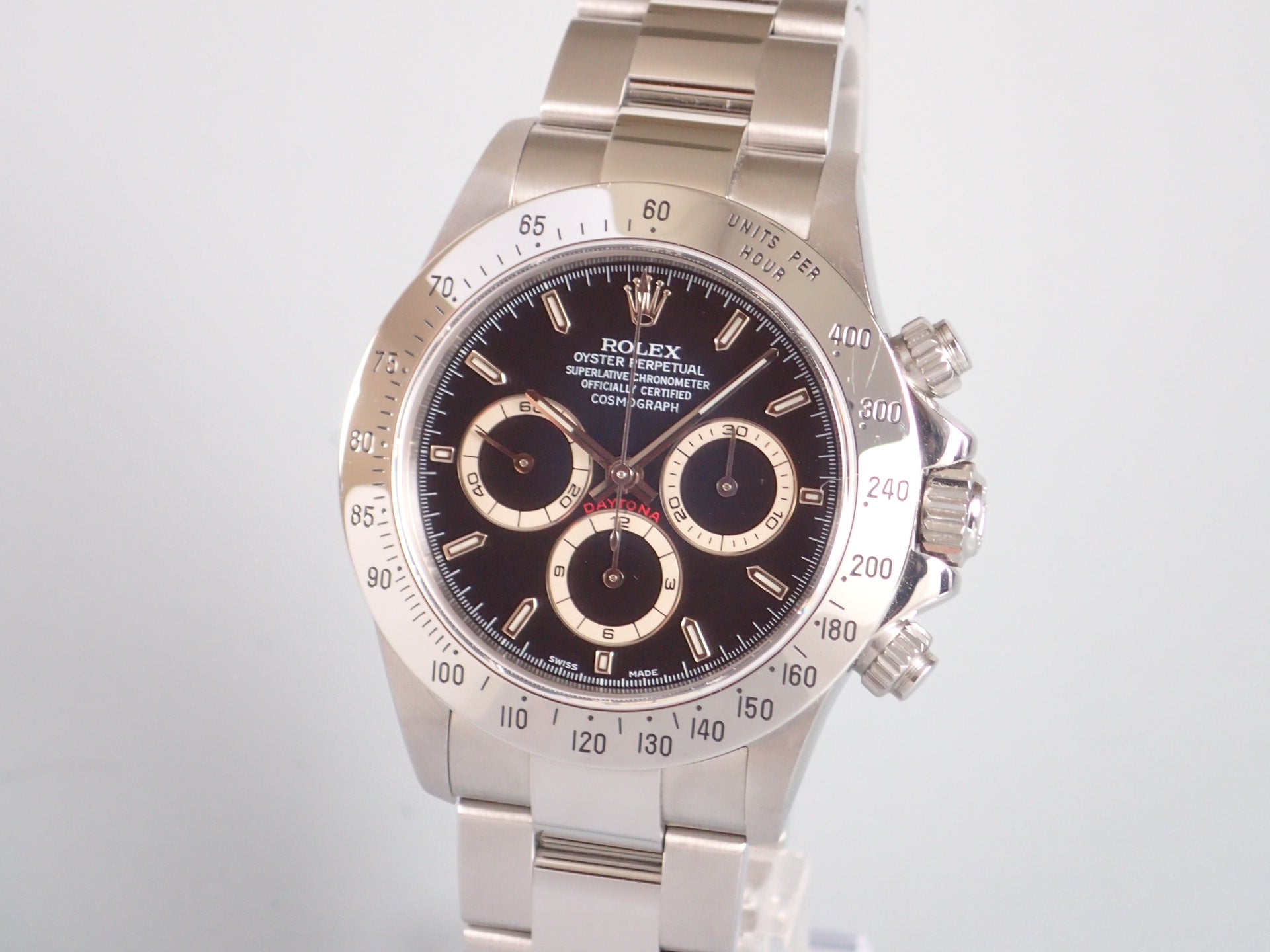 Rolex Daytona El Primero Black Dial A9 Ref.16520