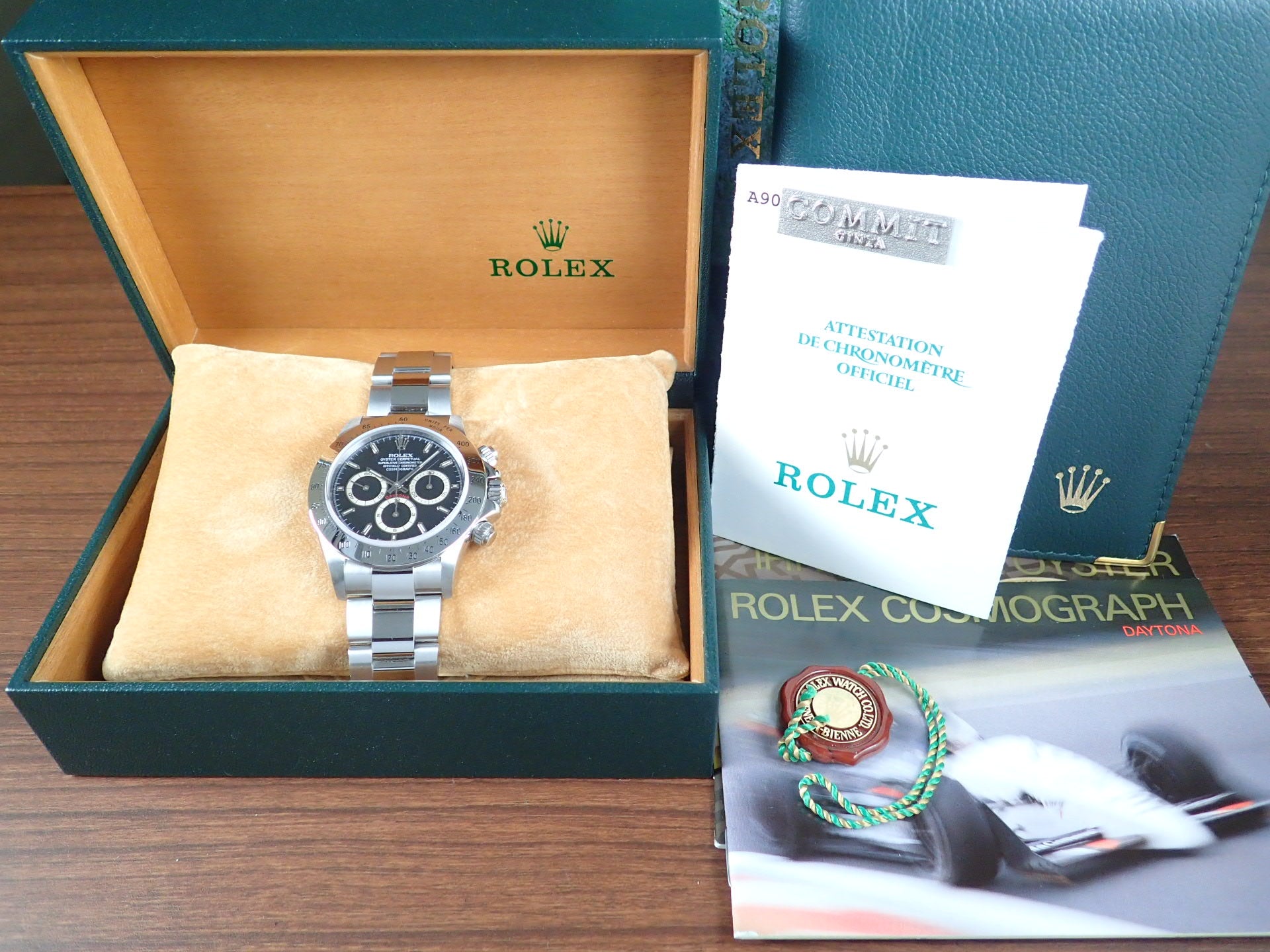 Rolex Daytona El Primero Black Dial A9 Ref.16520