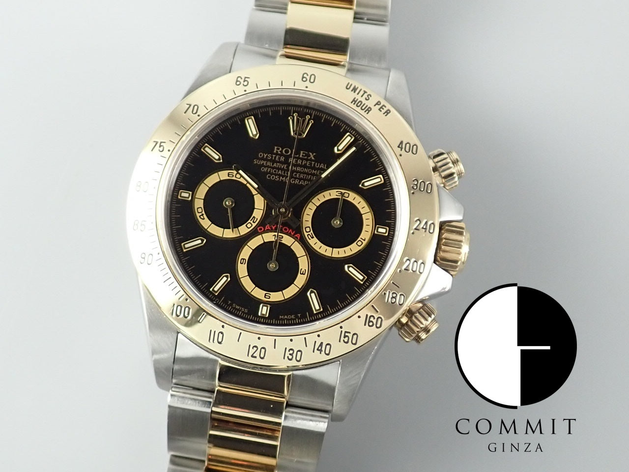 Rolex Daytona Combi El Primero Black Dial W Serial Number &lt;Warranty, Box, etc.&gt;