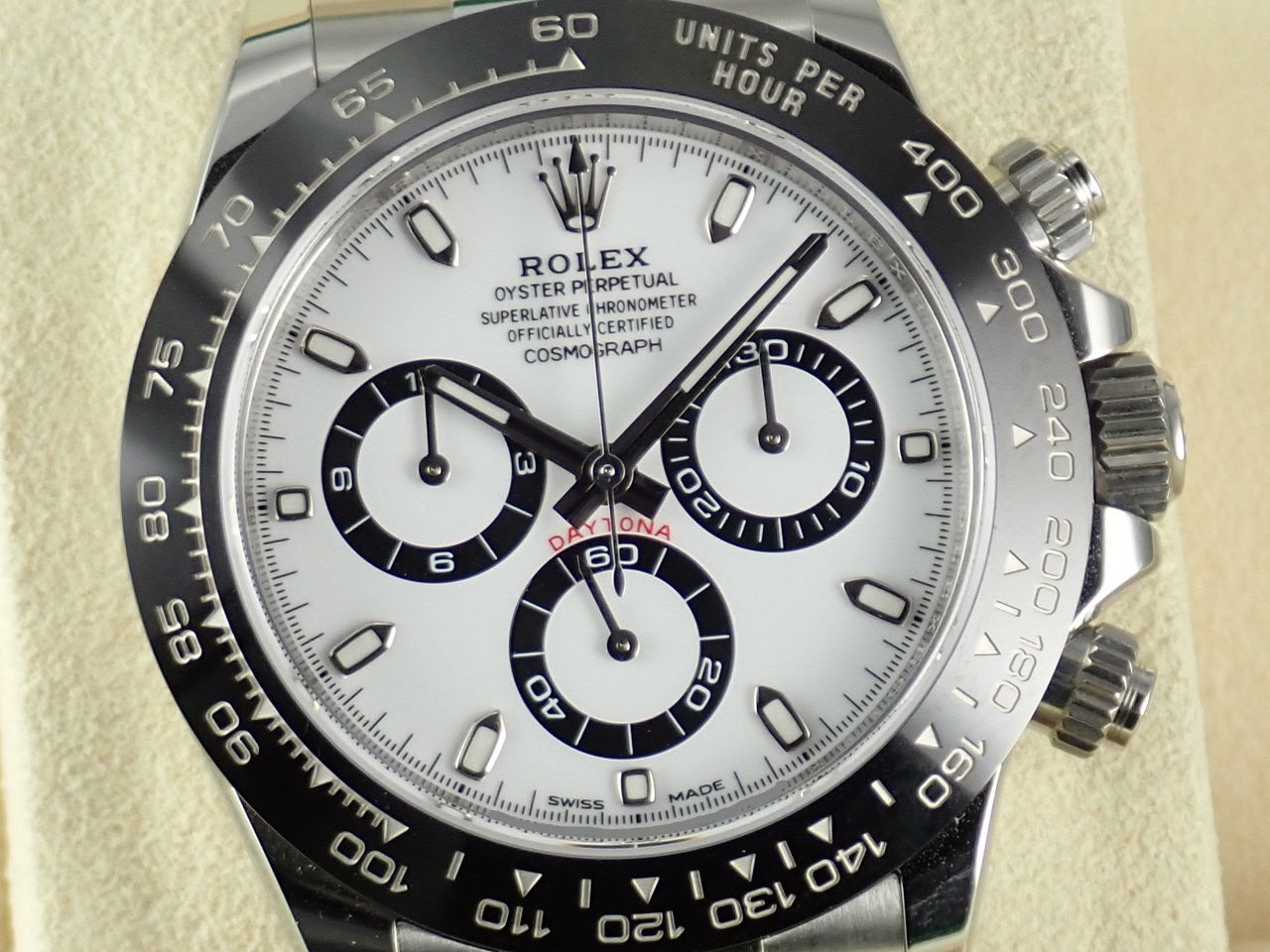 Rolex Daytona White Dial &lt;Warranty, Box, etc.&gt;