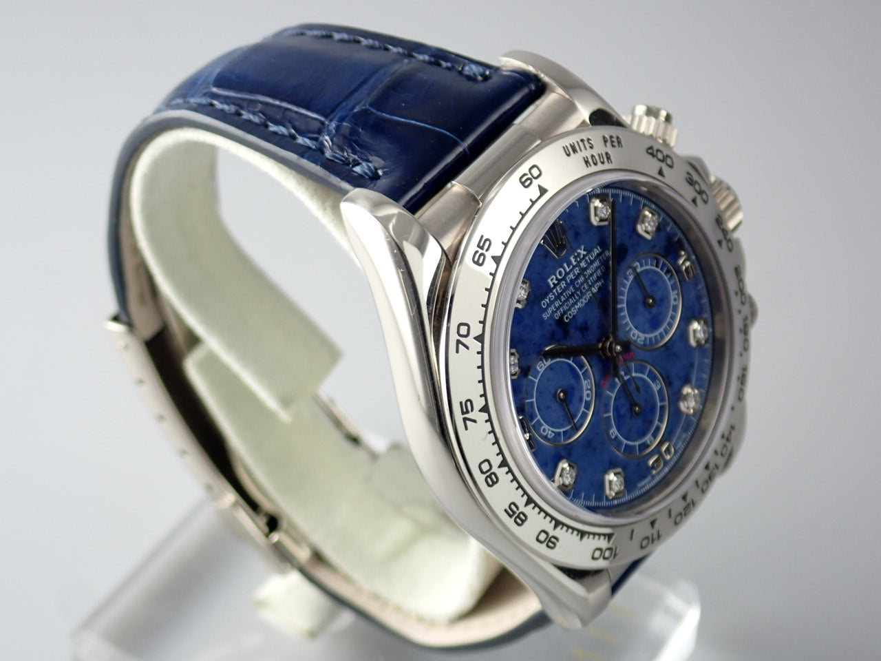 Rolex Daytona Sodalite 8P Diamond &lt;International Service Warranty&gt;