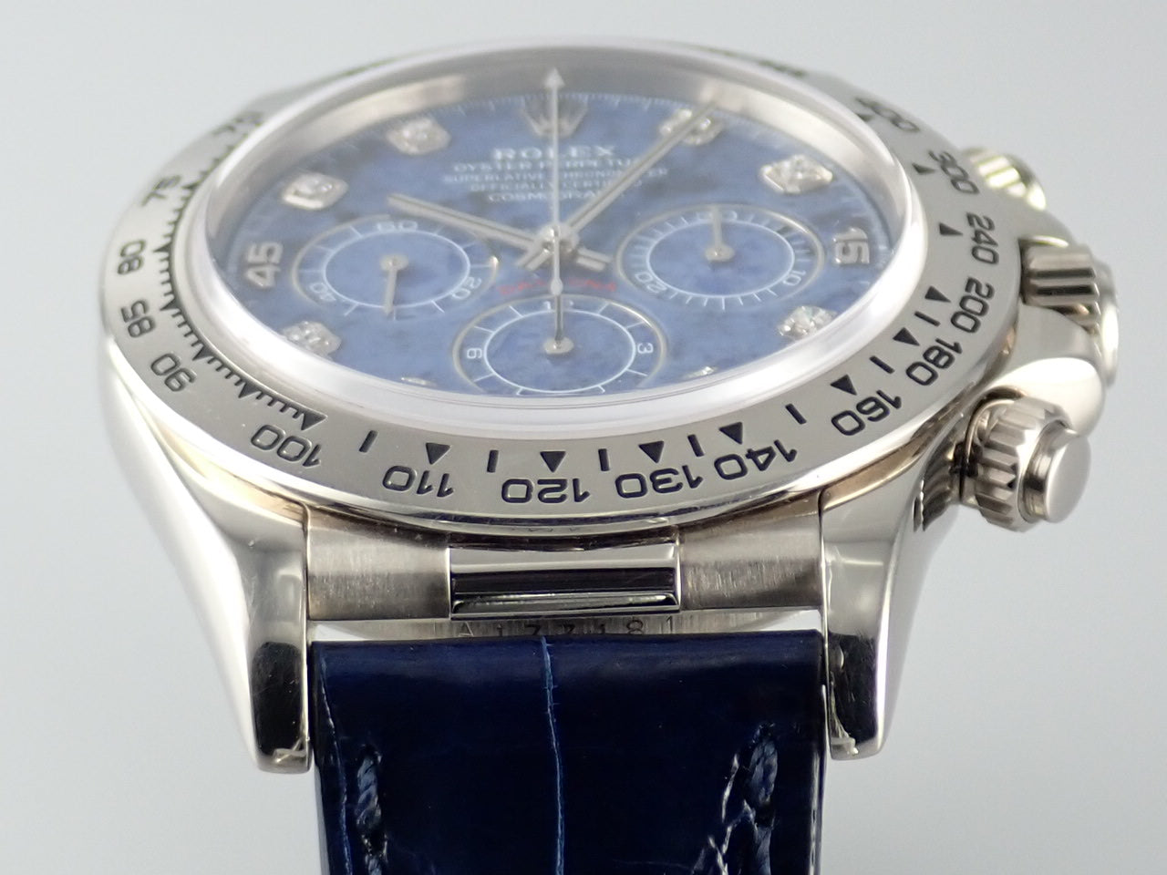 Rolex Daytona Sodalite 8P Diamond &lt;International Service Warranty&gt;