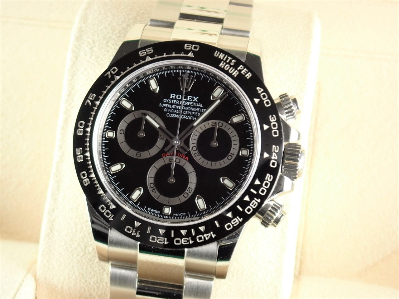 Rolex Daytona Black Dial &lt;Warranty, Box, etc.&gt;