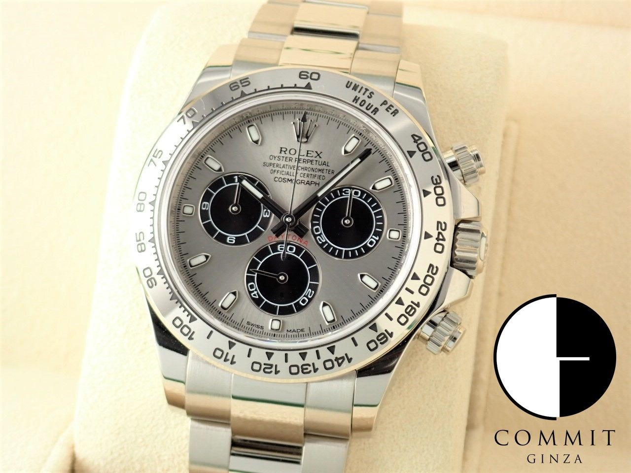 Rolex Daytona Steel Black &lt;Warranty, Box, etc.&gt;