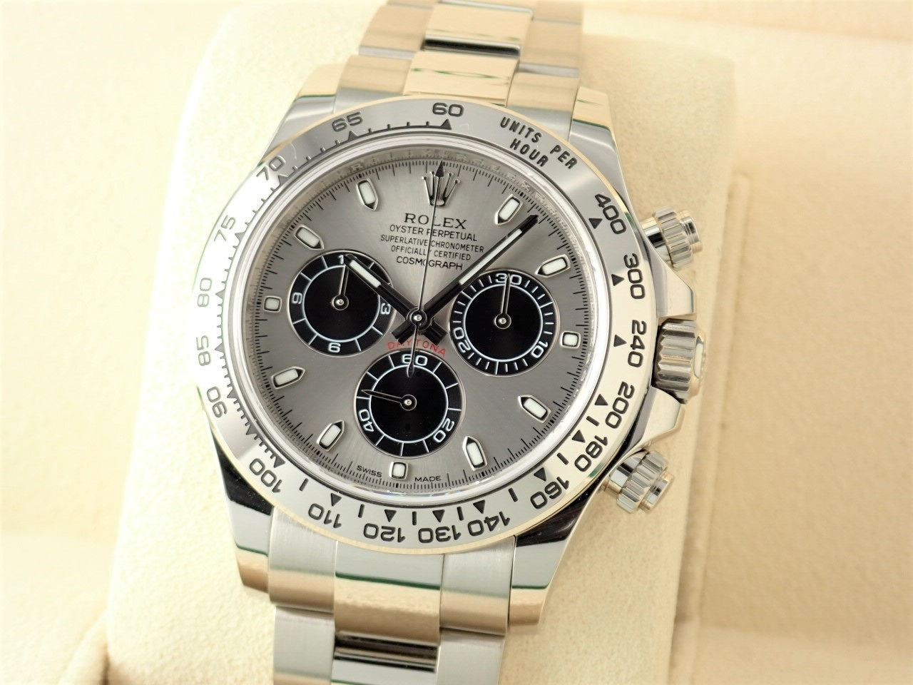 Rolex Daytona Steel Black &lt;Warranty, Box, etc.&gt;