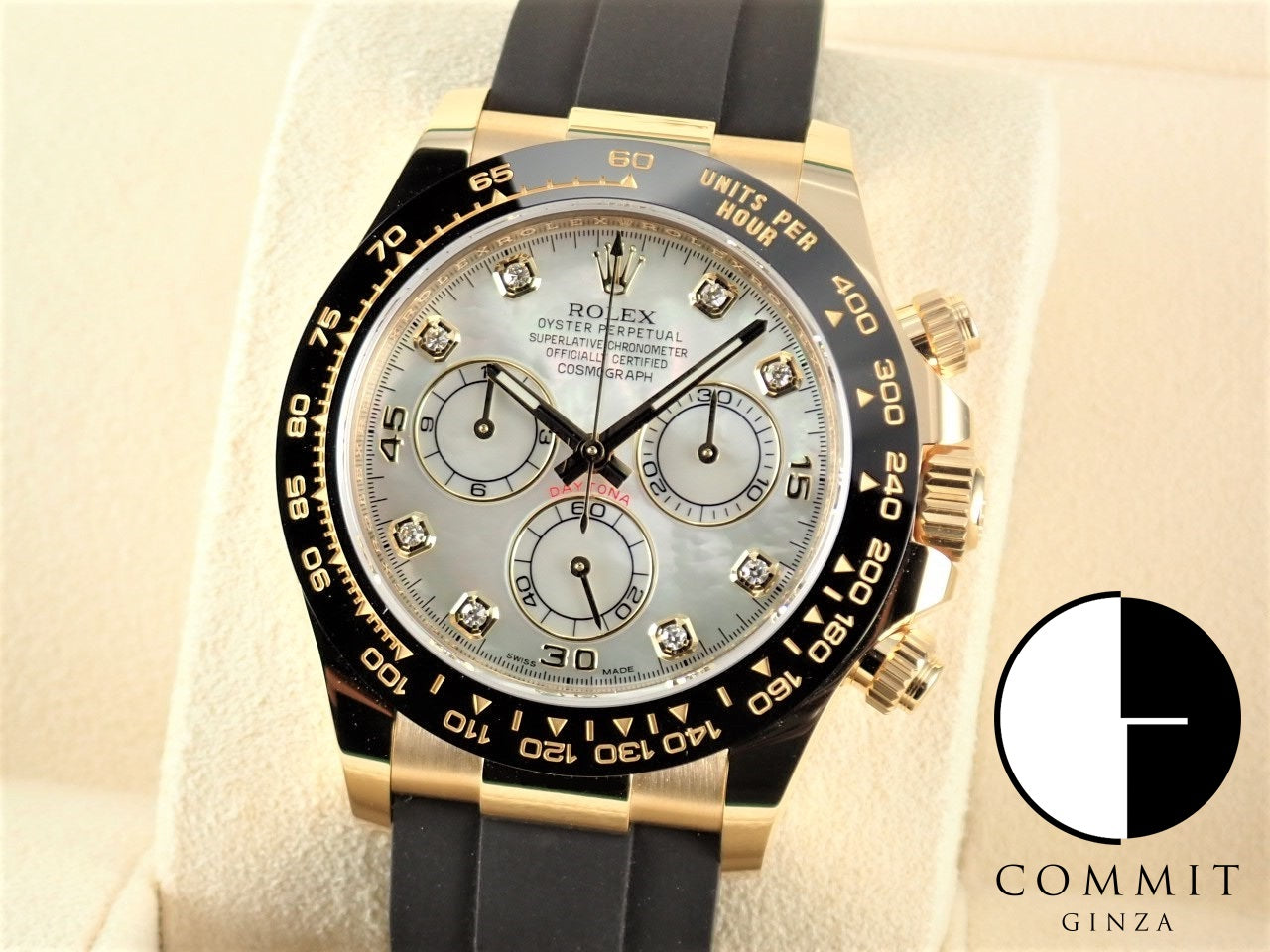 Rolex Daytona Shell Dial 8P Diamond [Unused] &lt;Warranty, Box, Other&gt;