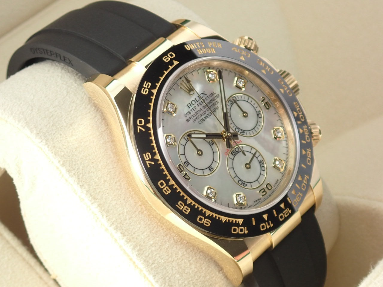 Rolex Daytona Shell Dial 8P Diamond [Unused] &lt;Warranty, Box, Other&gt;