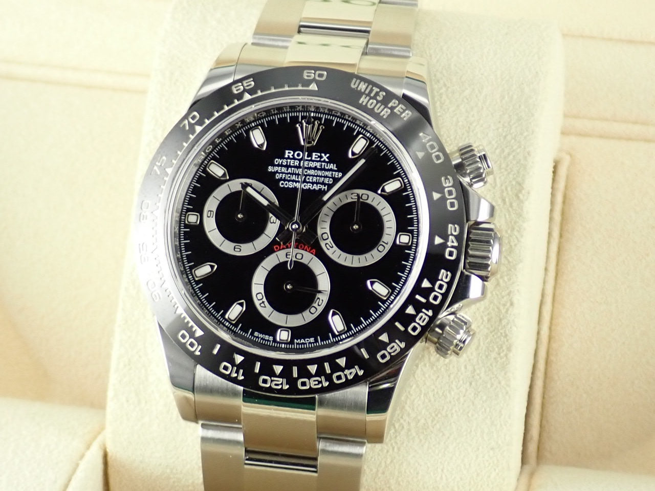 Rolex Daytona Black Dial &lt;Warranty, Box, etc.&gt;