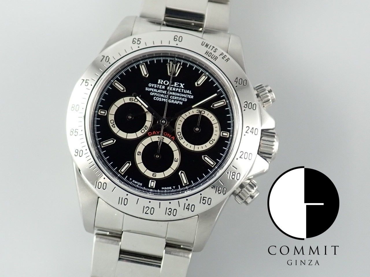 Rolex Daytona El Primero Black Dial U-Serial Number &lt;Box and Others&gt;