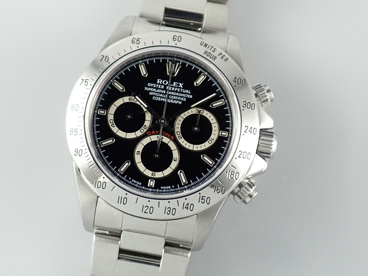 Rolex Daytona El Primero Black Dial U-Serial Number &lt;Box and Others&gt;