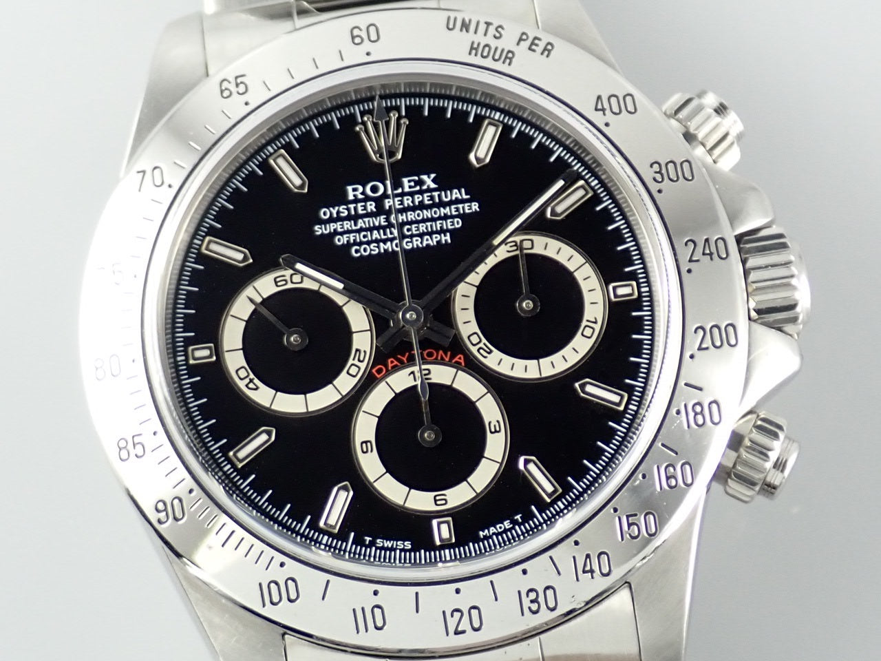 Rolex Daytona El Primero Black Dial U-Serial Number &lt;Box and Others&gt;