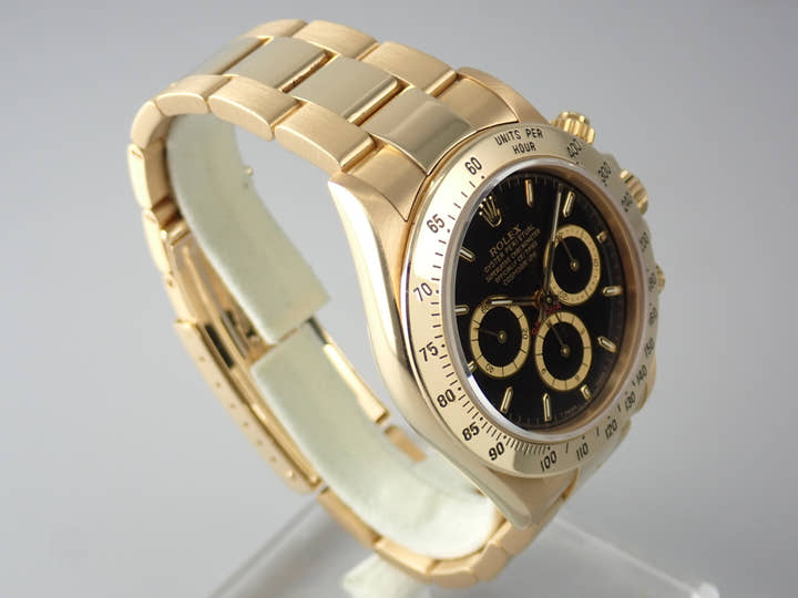 ロレックス デイトナ Ref.16528 ブラック文字盤 中古 daytona-575