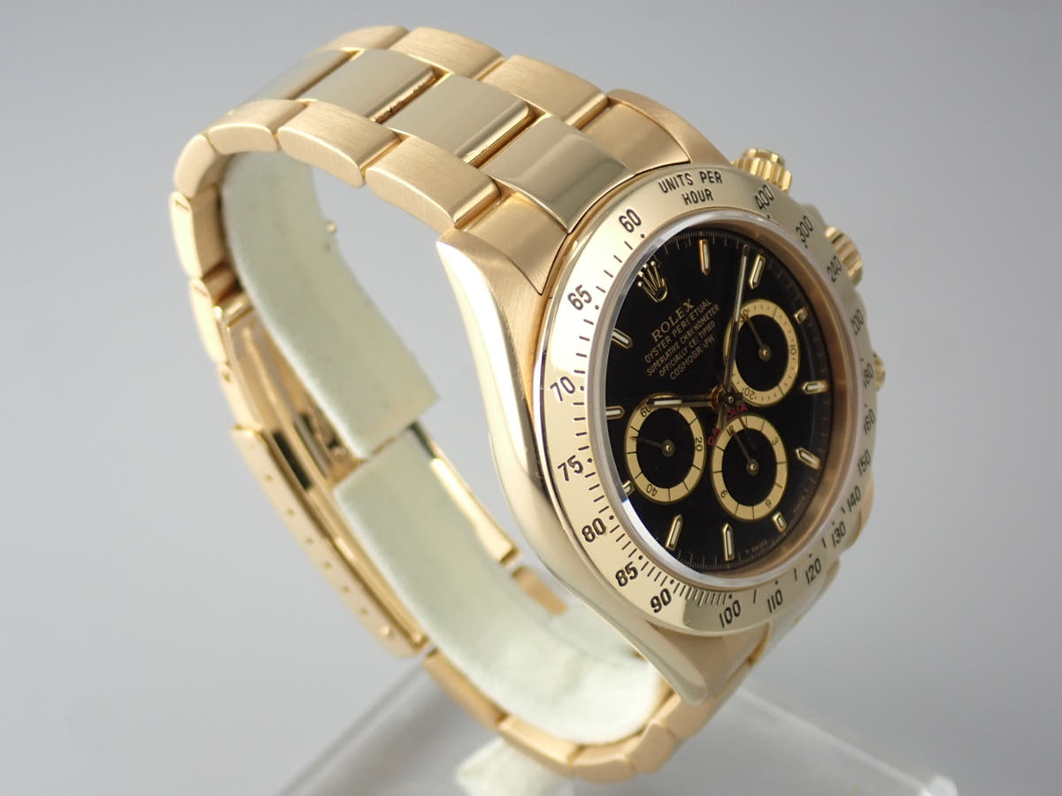 ロレックス デイトナ Ref.16528 ブラック文字盤 中古 daytona-575