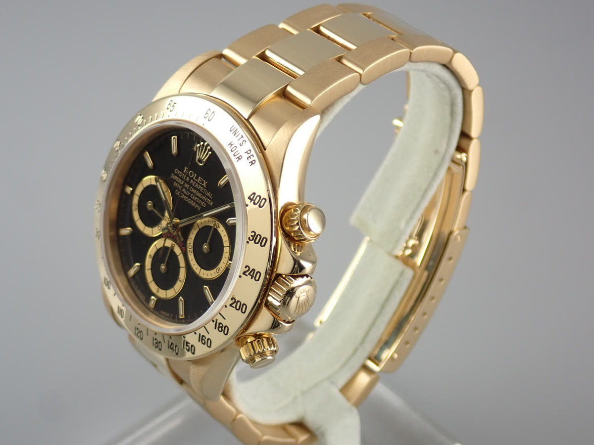 ロレックス デイトナ Ref.16528 ブラック文字盤 中古 daytona-575
