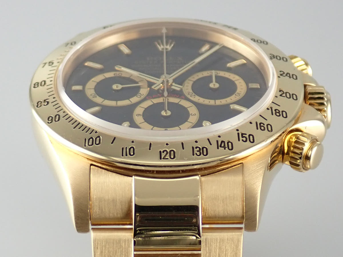 ロレックス デイトナ Ref.16528 ブラック文字盤 中古 daytona-575