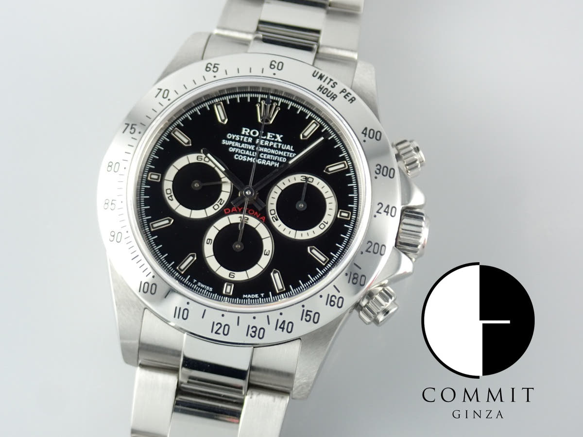 ロレックス デイトナ Ref.16520 ブラック文字盤 中古 daytona-578