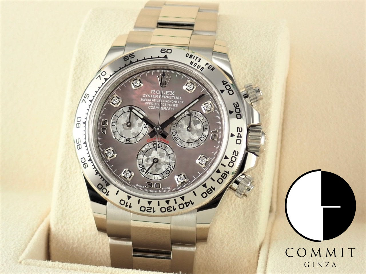 Rolex Daytona Black Shell Dial 8P Diamond [Unused] &lt;Warranty, Box, Other&gt;