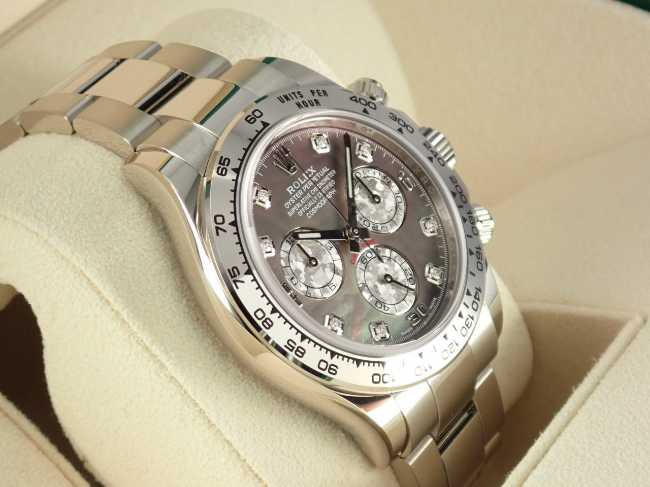 Rolex Daytona Black Shell Dial 8P Diamond [Unused] &lt;Warranty, Box, Other&gt;