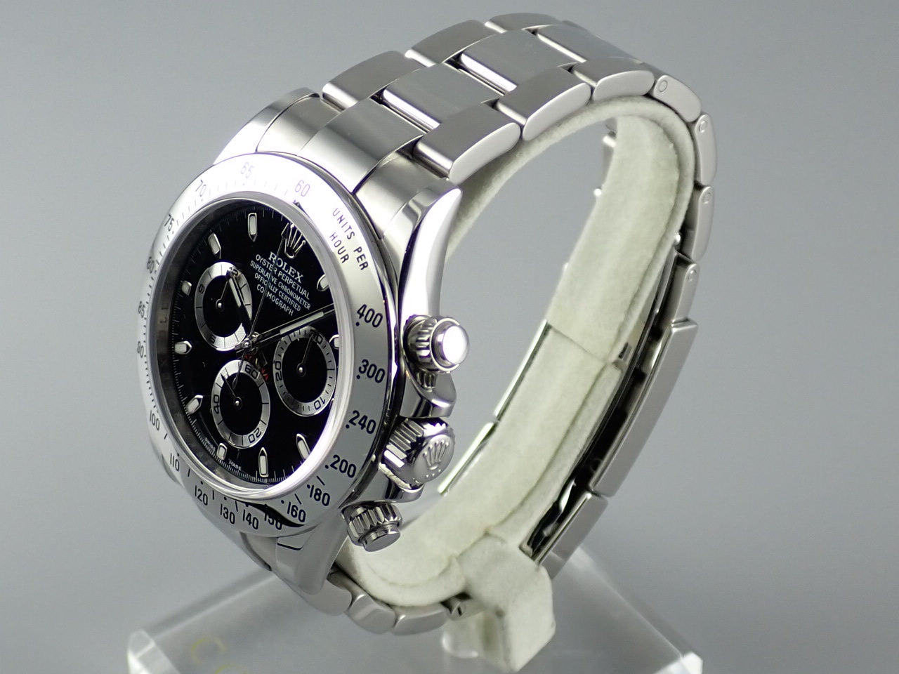 Rolex Daytona Black Dial Random Number Mirror Buckle &lt;Warranty, Box, Other&gt;