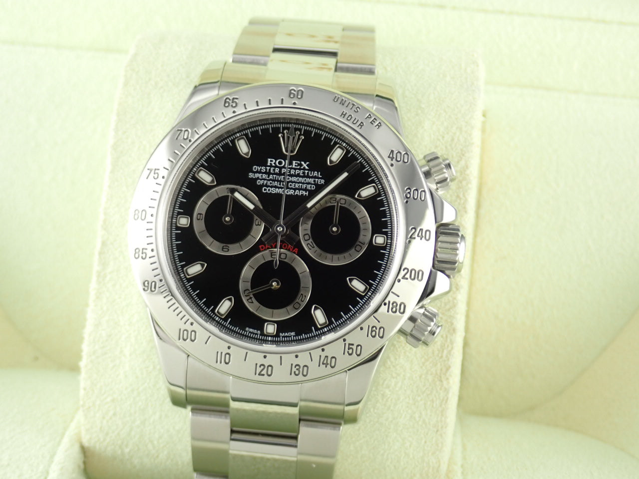 Rolex Daytona Black Dial Random Number &lt;Warranty, Box, etc.&gt;