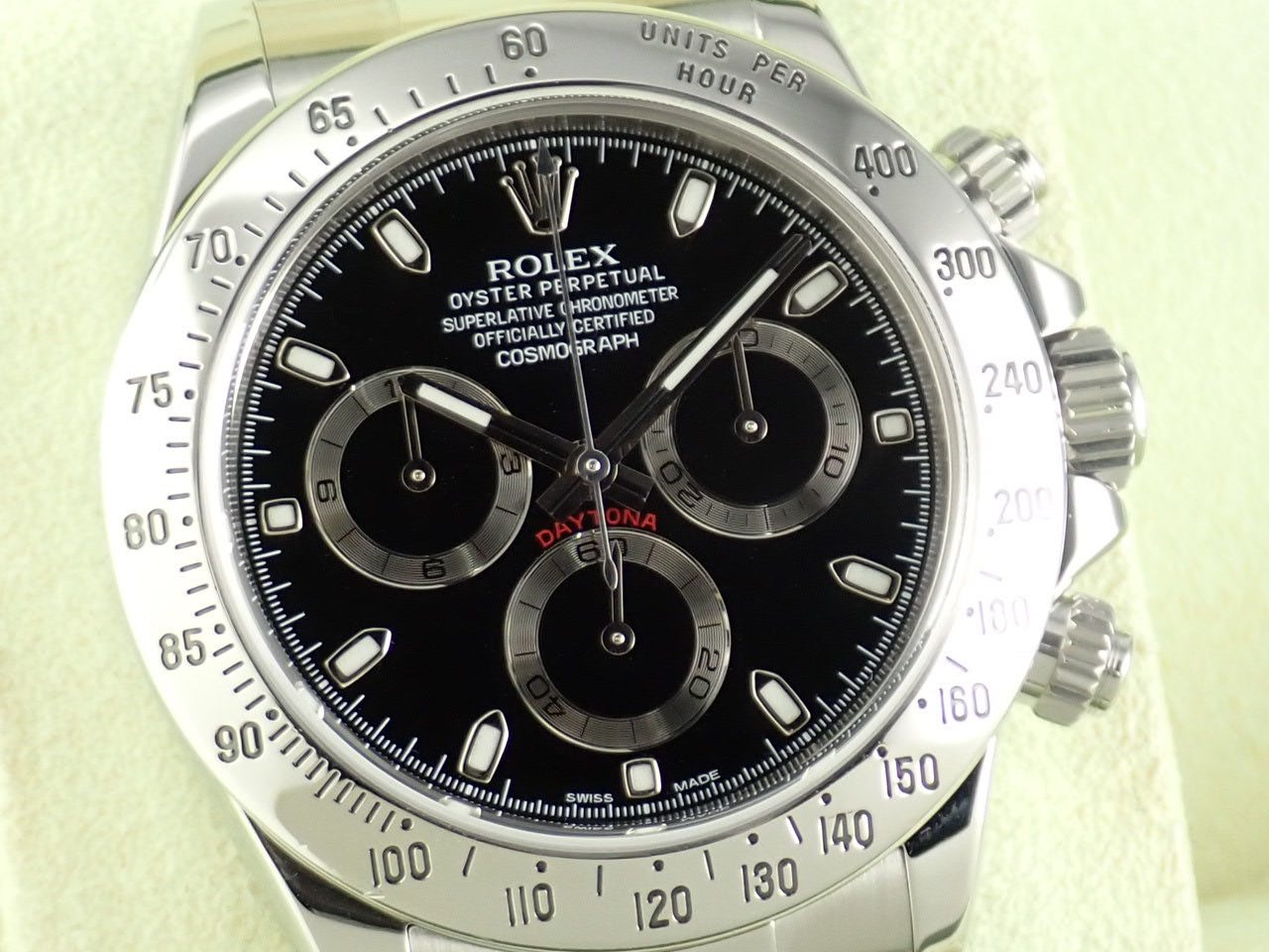 Rolex Daytona Black Dial Random Number &lt;Warranty, Box, etc.&gt;