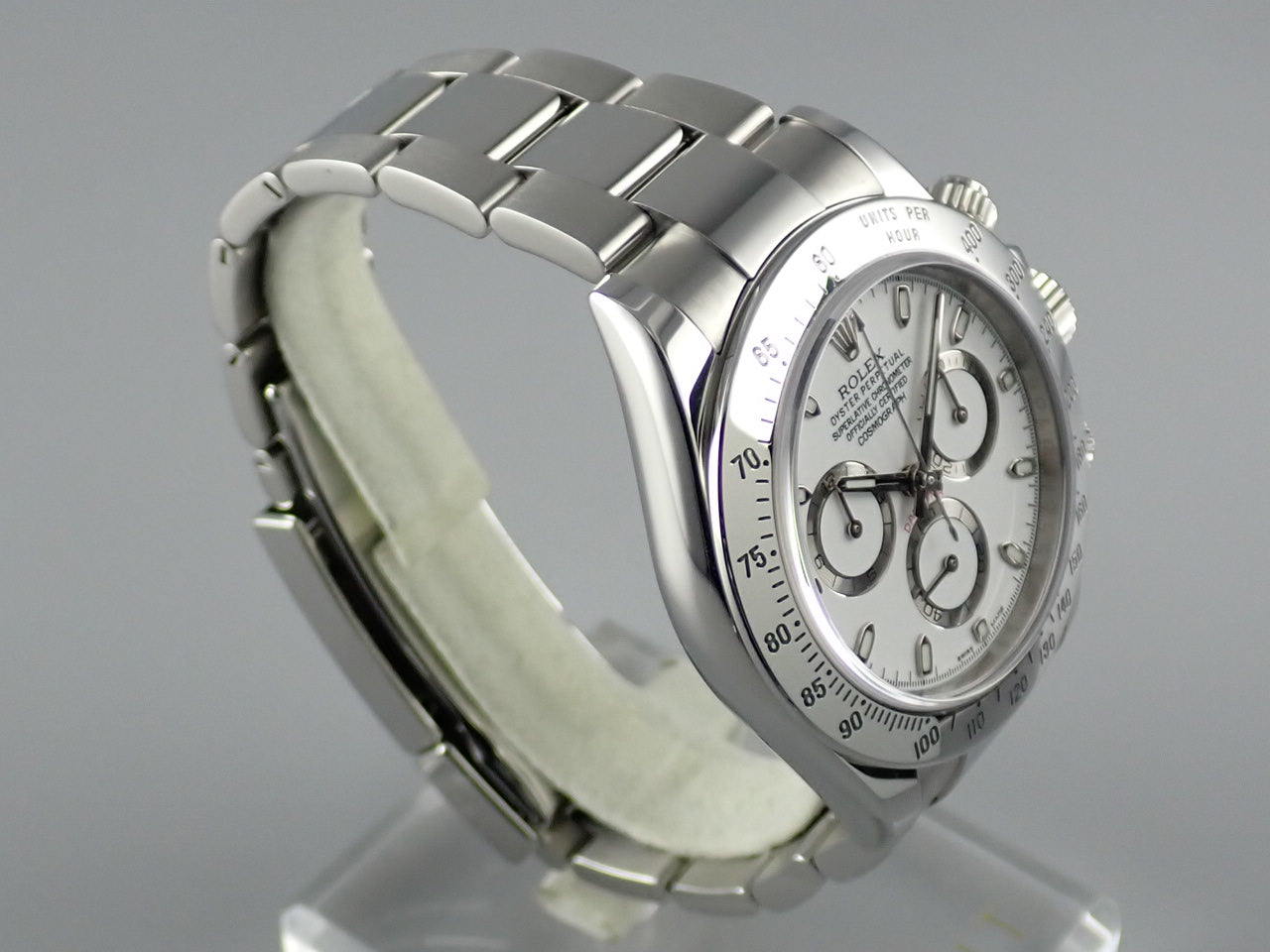 Rolex Daytona White Dial Random Number Mirror Buckle &lt;Warranty, Box, Other&gt;