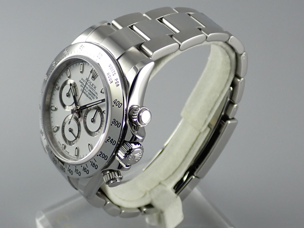 Rolex Daytona White Dial Random Number Mirror Buckle &lt;Warranty, Box, Other&gt;