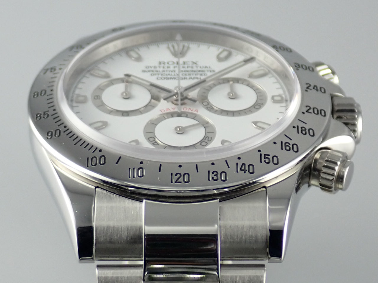 Rolex Daytona White Dial Random Number Mirror Buckle &lt;Warranty, Box, Other&gt;