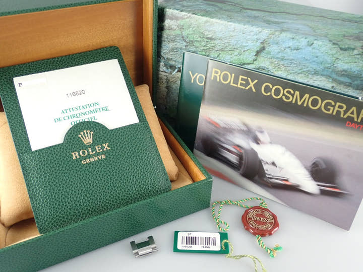 Rolex Daytona Ref.116520 Cream Dial Used daytona-586