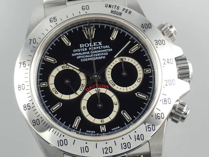 ロレックス デイトナ Ref.16520 ブラック文字盤 中古 daytona-588
