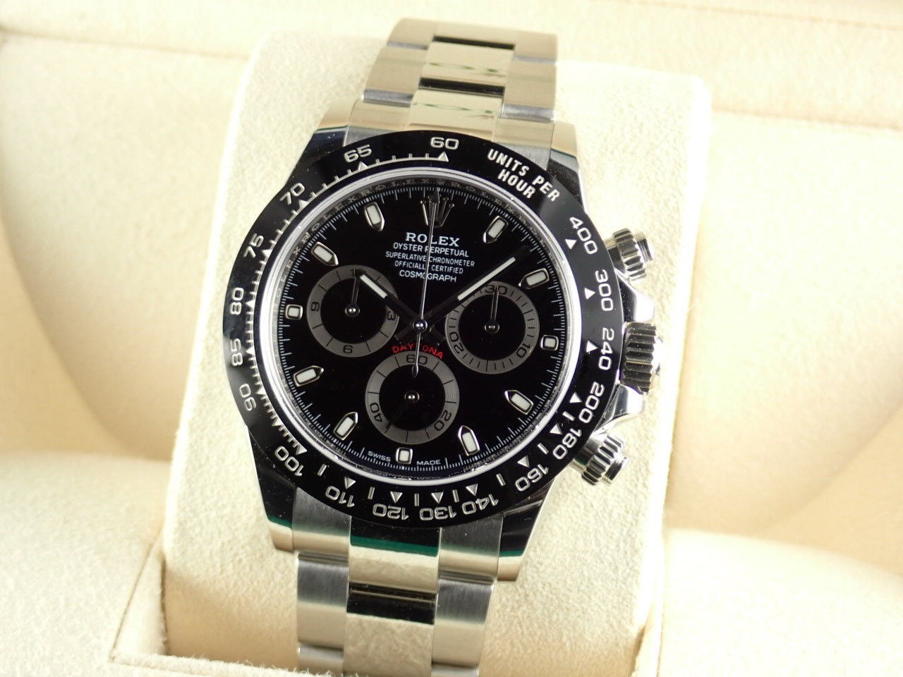 Rolex Daytona Black Dial &lt;Warranty, Box, etc.&gt;