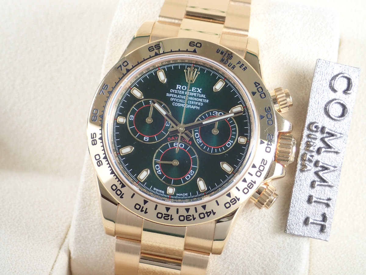 ロレックス デイトナ Ref.116508 グリーン文字盤 中古 daytona-59