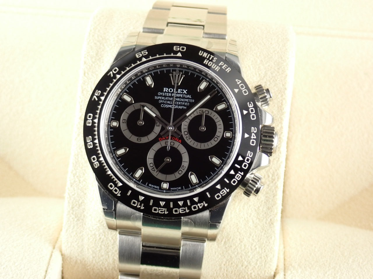 Rolex Daytona Black Dial [Unused] &lt;Warranty, Box, etc.&gt;