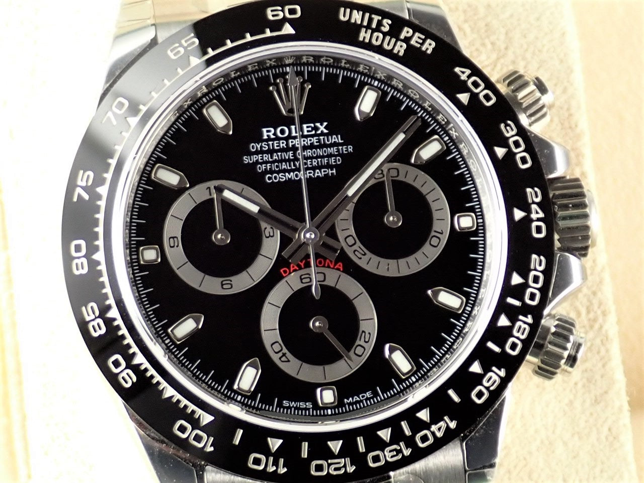 Rolex Daytona Black Dial [Unused] &lt;Warranty, Box, etc.&gt;